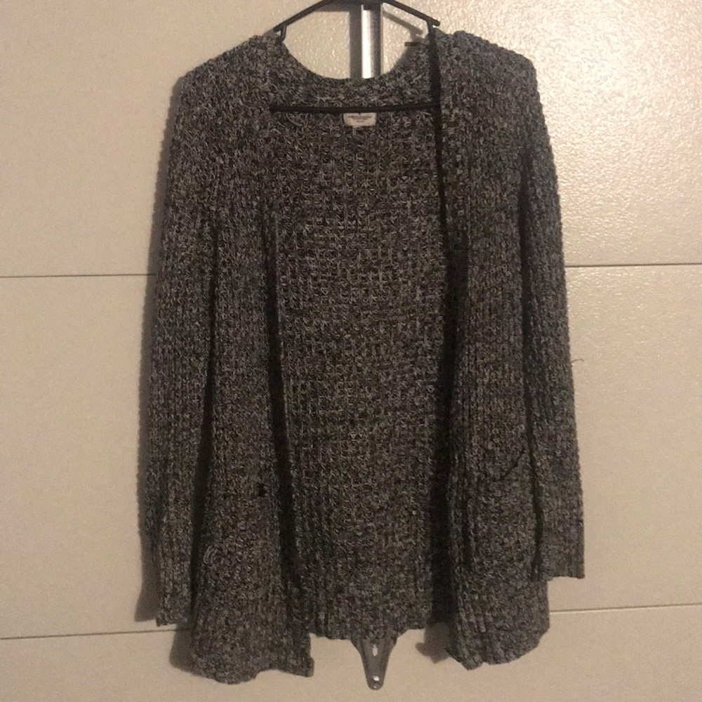 Black and White Cardigan